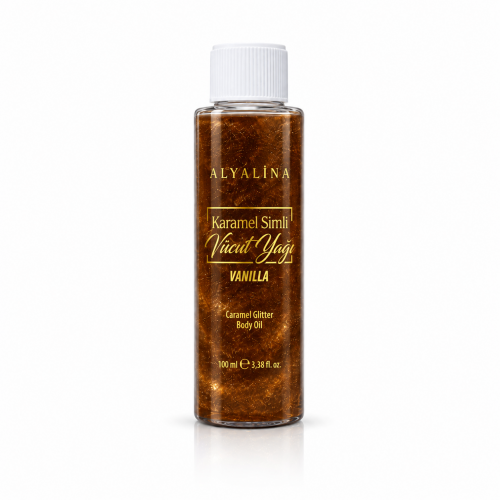 Karamel Simli Vücut Yağı<br>100 ml