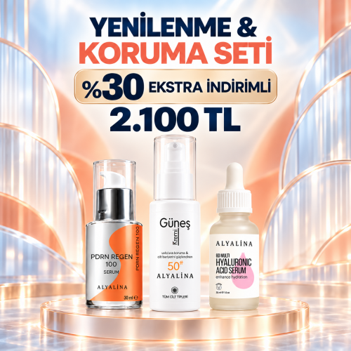 PDRN REGEN 100 <br>8D Hyaluronic Acid Serum<br>Güneş Kremi<br>10 Ekim 23.59’a Kadar Geçerlidir.