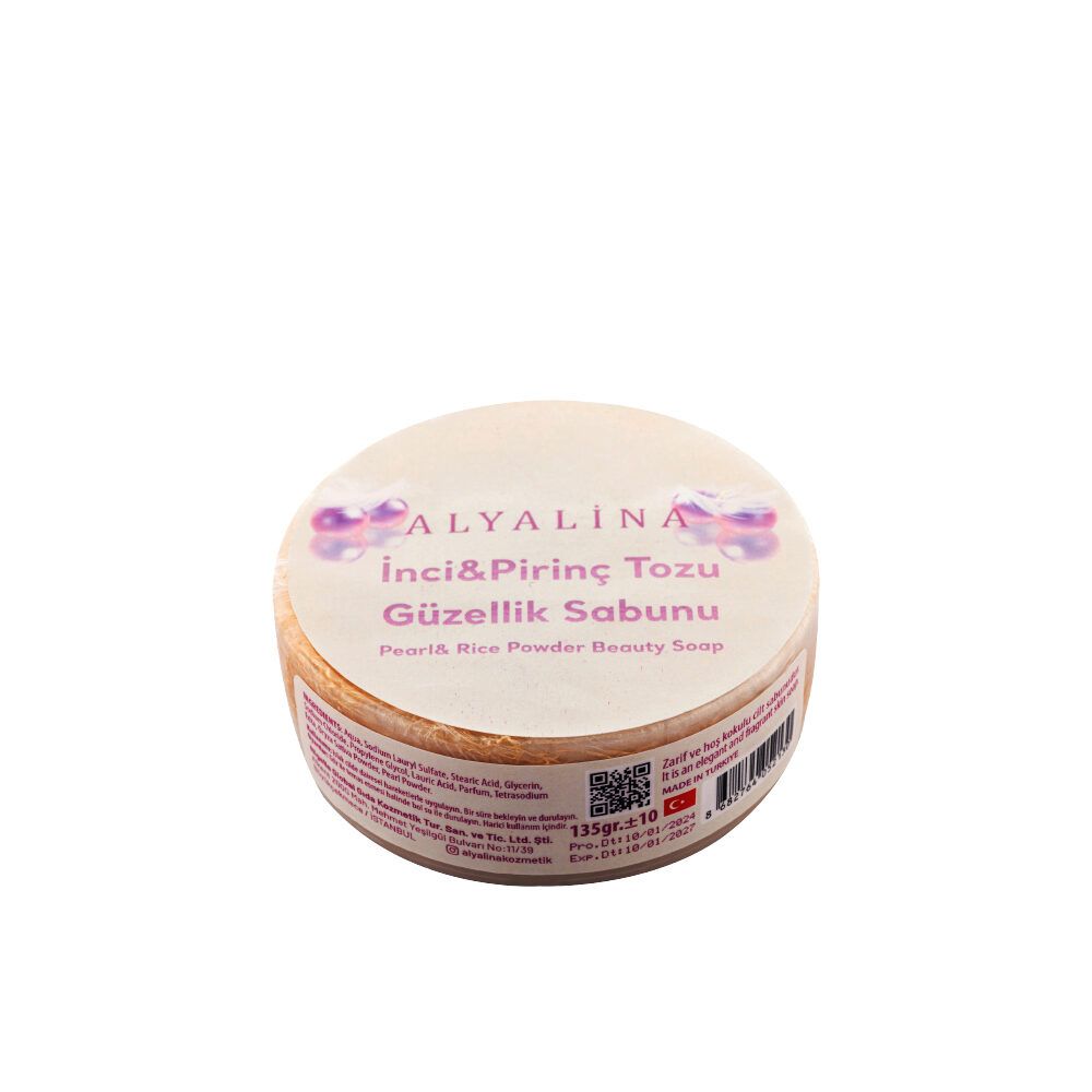 İnci &Pirinç Tozu Güzellik Sabunu-135 gr.