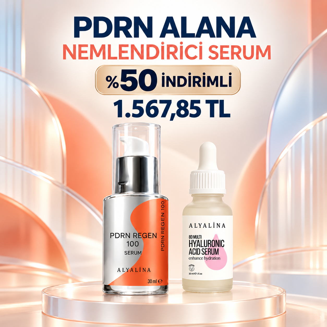 PDRN REGEN 100 <br>8D Hyaluronic Acid Serum