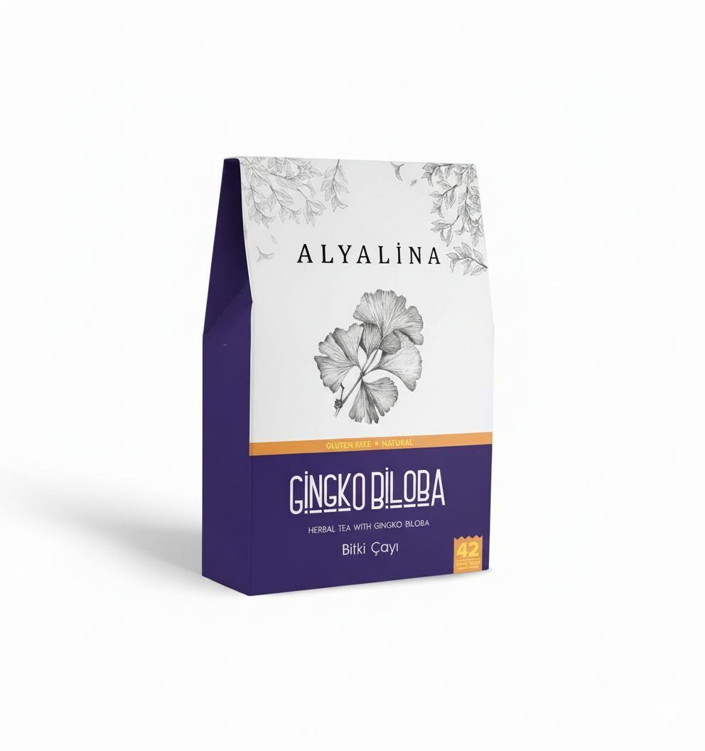 Ginkgo Biloba Karışık Bitki Çayı <BR>42 Adet Süzen Poşet