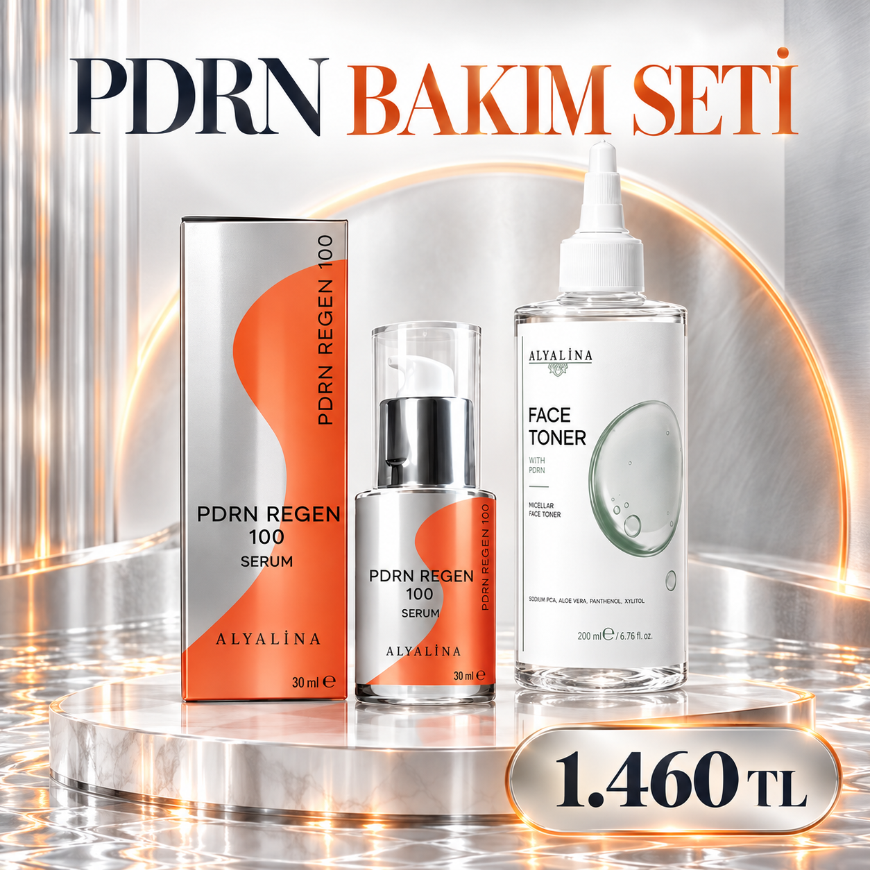 PDRN REGEN 100 <br>PDRN Tonik<br>10 Ekim 23:59’a Kadar Geçerlidir.