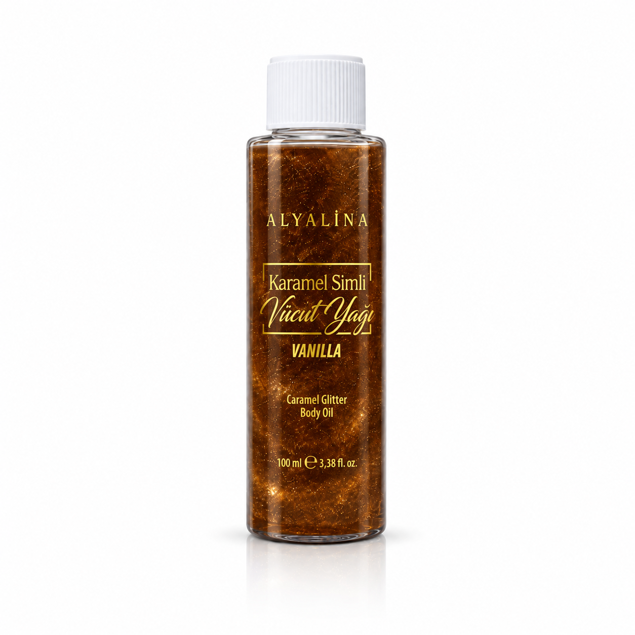 Karamel Simli Vücut Yağı<br>100 ml